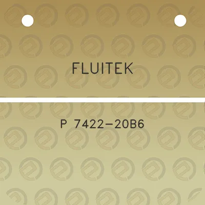 fluitek-p-7422-20b6