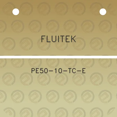 fluitek-pe50-10-tc-e