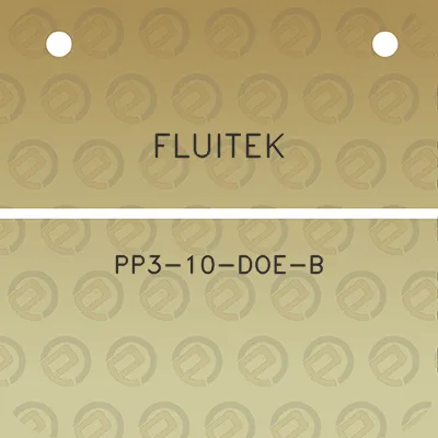 fluitek-pp3-10-doe-b