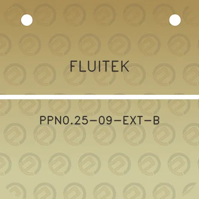 fluitek-ppn025-09-ext-b