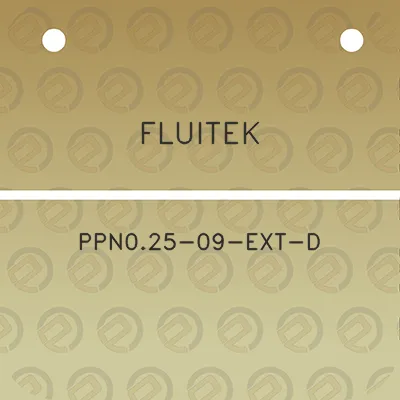 fluitek-ppn025-09-ext-d