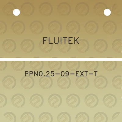 fluitek-ppn025-09-ext-t