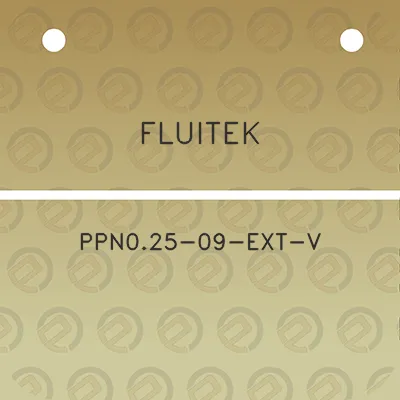 fluitek-ppn025-09-ext-v