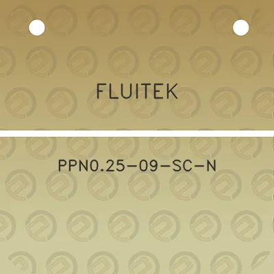 fluitek-ppn025-09-sc-n