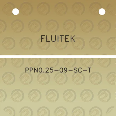 fluitek-ppn025-09-sc-t