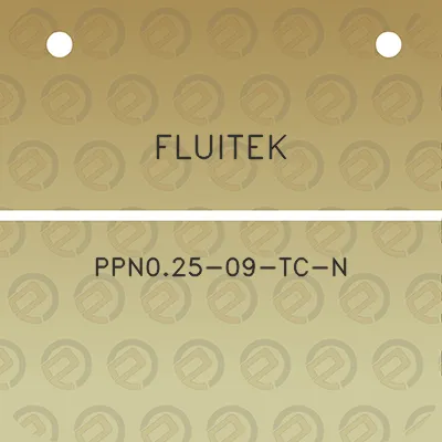 fluitek-ppn025-09-tc-n