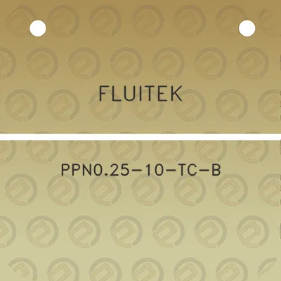 fluitek-ppn025-10-tc-b