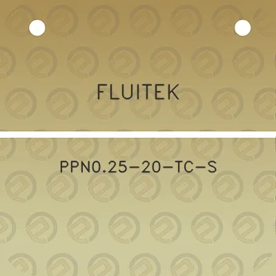 fluitek-ppn025-20-tc-s