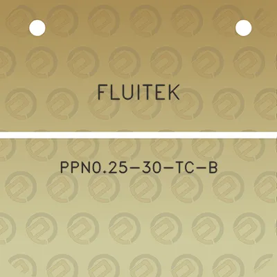 fluitek-ppn025-30-tc-b