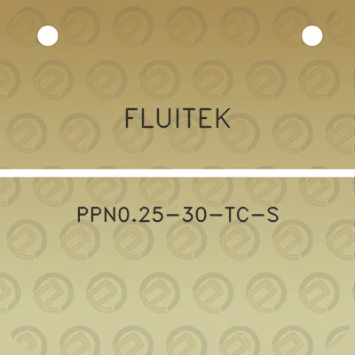 fluitek-ppn025-30-tc-s