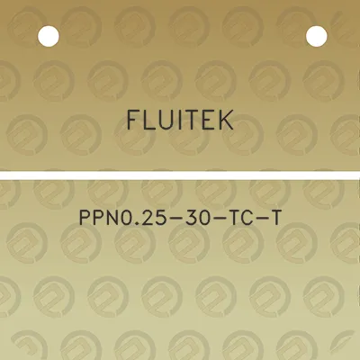 fluitek-ppn025-30-tc-t