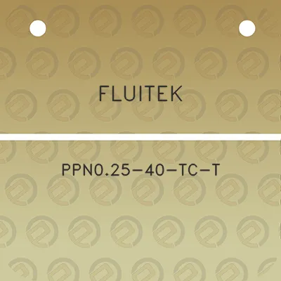 fluitek-ppn025-40-tc-t