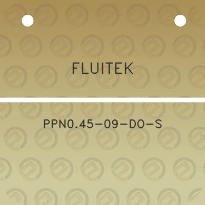 fluitek-ppn045-09-do-s