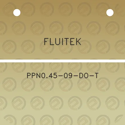 fluitek-ppn045-09-do-t