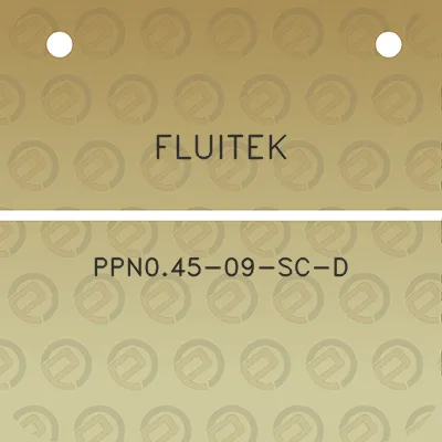 fluitek-ppn045-09-sc-d