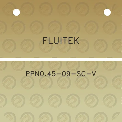 fluitek-ppn045-09-sc-v