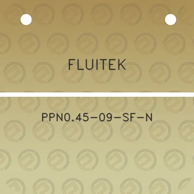 fluitek-ppn045-09-sf-n