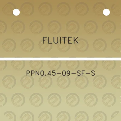 fluitek-ppn045-09-sf-s