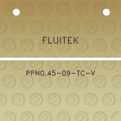 fluitek-ppn045-09-tc-v