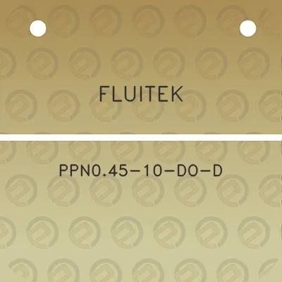 fluitek-ppn045-10-do-d