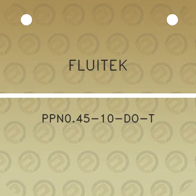 fluitek-ppn045-10-do-t