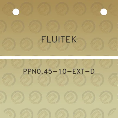 fluitek-ppn045-10-ext-d