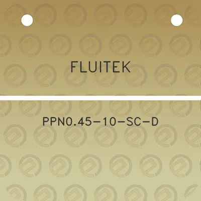 fluitek-ppn045-10-sc-d