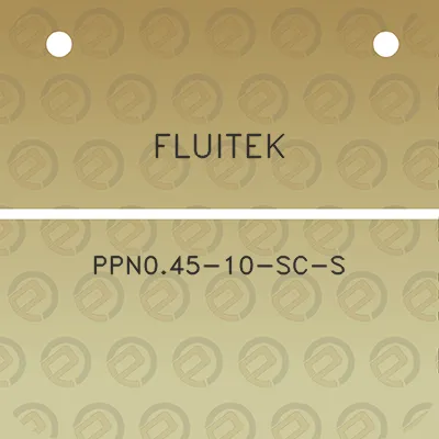 fluitek-ppn045-10-sc-s