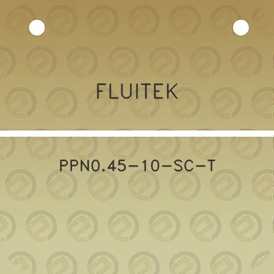 fluitek-ppn045-10-sc-t