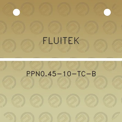 fluitek-ppn045-10-tc-b