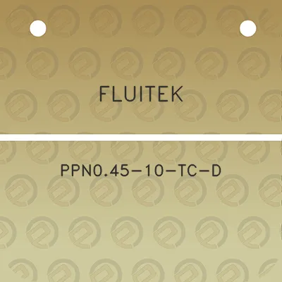 fluitek-ppn045-10-tc-d