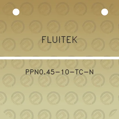 fluitek-ppn045-10-tc-n