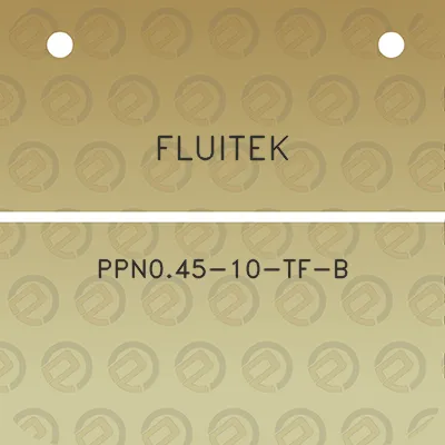 fluitek-ppn045-10-tf-b