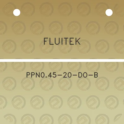 fluitek-ppn045-20-do-b