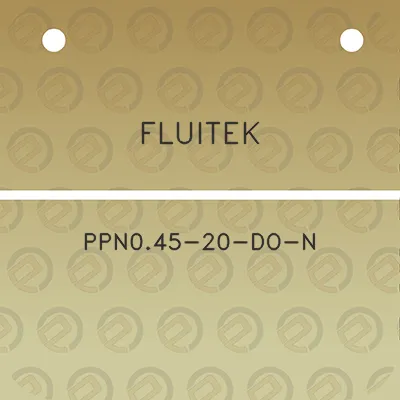 fluitek-ppn045-20-do-n