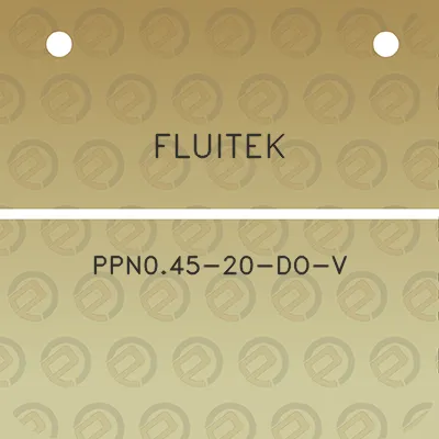 fluitek-ppn045-20-do-v