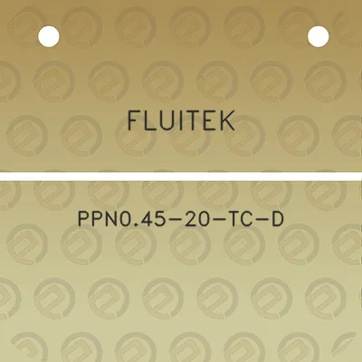 fluitek-ppn045-20-tc-d