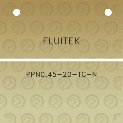 fluitek-ppn045-20-tc-n