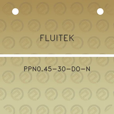 fluitek-ppn045-30-do-n