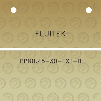 fluitek-ppn045-30-ext-b