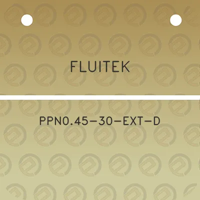 fluitek-ppn045-30-ext-d