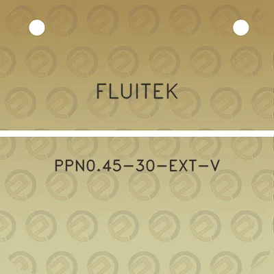 fluitek-ppn045-30-ext-v