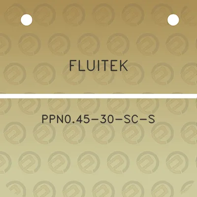 fluitek-ppn045-30-sc-s