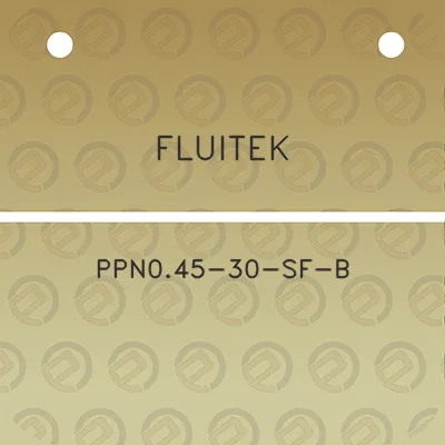 fluitek-ppn045-30-sf-b