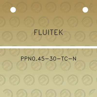 fluitek-ppn045-30-tc-n