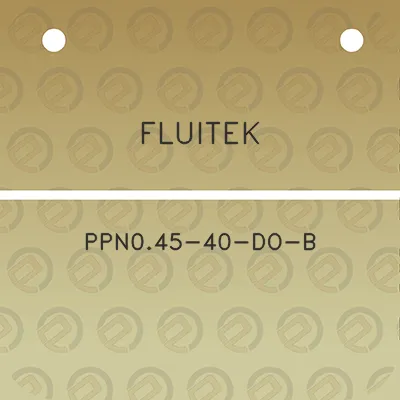 fluitek-ppn045-40-do-b