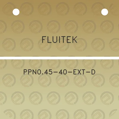 fluitek-ppn045-40-ext-d