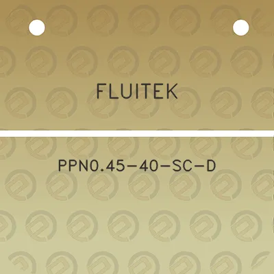 fluitek-ppn045-40-sc-d