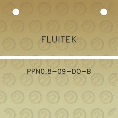 fluitek-ppn08-09-do-b