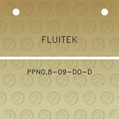 fluitek-ppn08-09-do-d